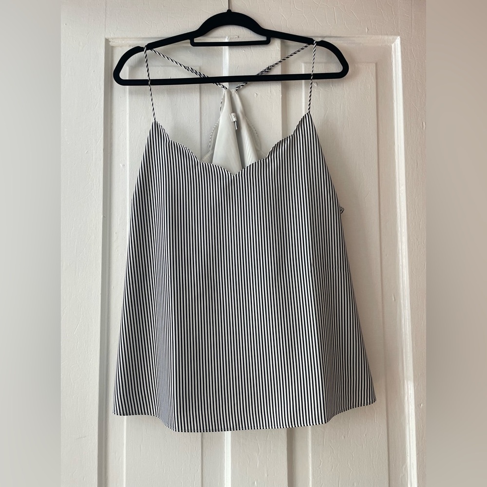 Plus Size Scalloped J.Crew Tank